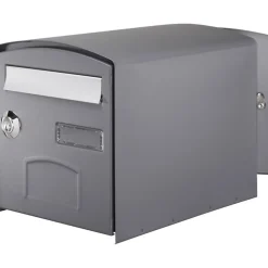 Boîte aux lettres 2 portes Decayeux Dôme Gris Ral 7021