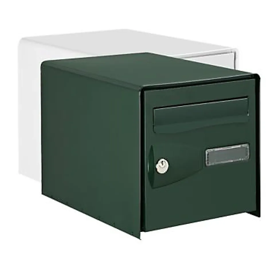 Boîte aux lettres 2 portes Diall Vert