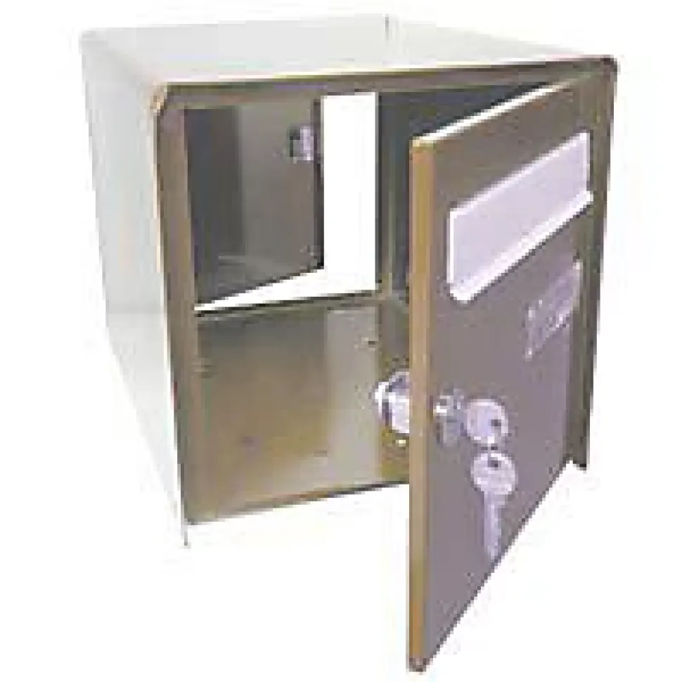 Boîte aux lettres 2 portes Lys Beige