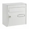Boîte aux lettres simple face compacte Decayeux Probat blanc