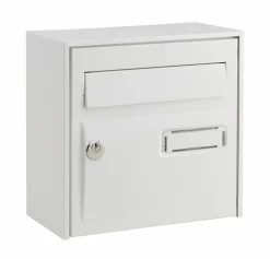 Boîte aux lettres simple face compacte Decayeux Probat blanc