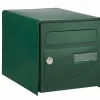 Boîte aux lettres simple face Decayeux Probat vert