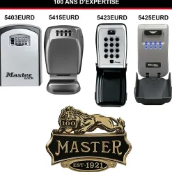 Boîte à clé sécurisée Master Lock Select Access à combinaison programmable
