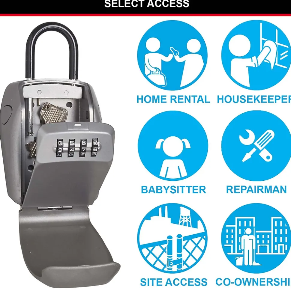 Boîte à clés sécurisée à anse Master Lock Select Access
