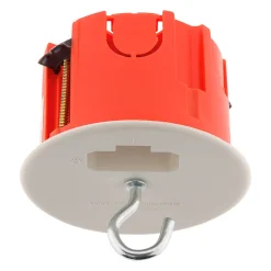 Boîte DCL point de centre murs diamètre 65mm Zenitech