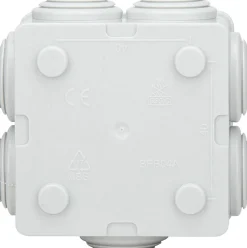 Boîte de dérivation IP55 60x60x40mm - Blanc - Zenitech