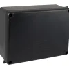 Boîte de dérivation rectangulaire noire IP65 - Solera