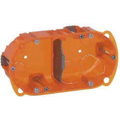 Boîte d'encastrement double multimatériaux Legrand P. 40 mm
