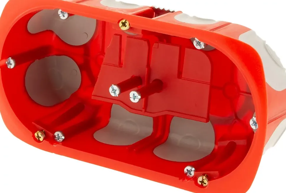 Boîte d'encastrement No Airbox Multiplat 2 postes - P 40 mm Protec