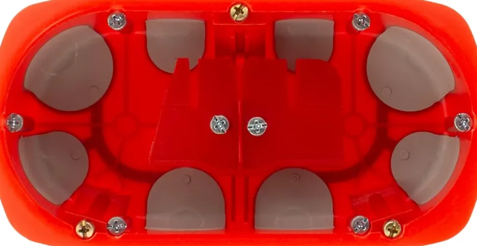 Boîte d'encastrement No Airbox Multiplat 2 postes - P 40 mm Protec