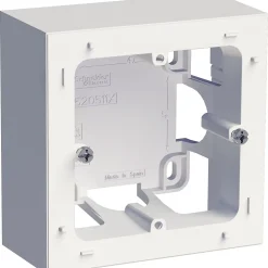 Boîte d'encastrement 1 poste saillie Schneider Electric Odace blanc