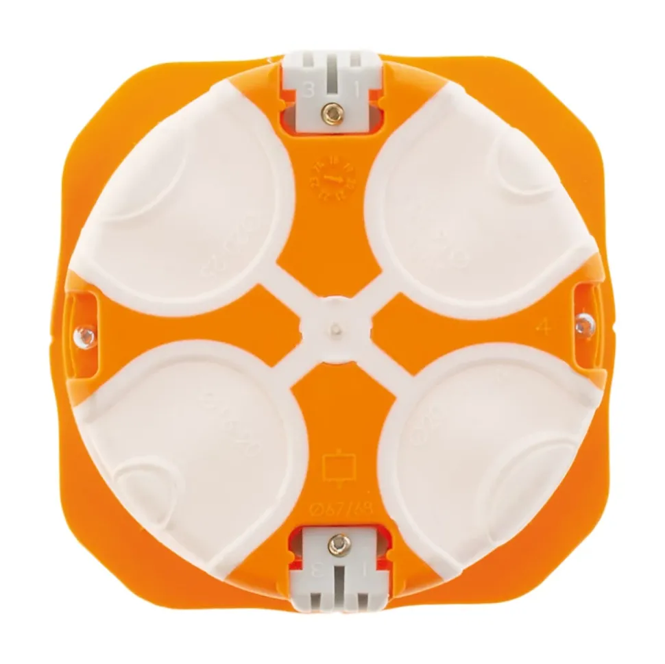 Boîte d'encastrement simple - CAPRI - Ht 40 - 4 entrées
