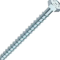 Boîte de 25 vis d'ancrage HECO Multi Monti 10x160 mm - tête hexagonale - ép. max 95 mm