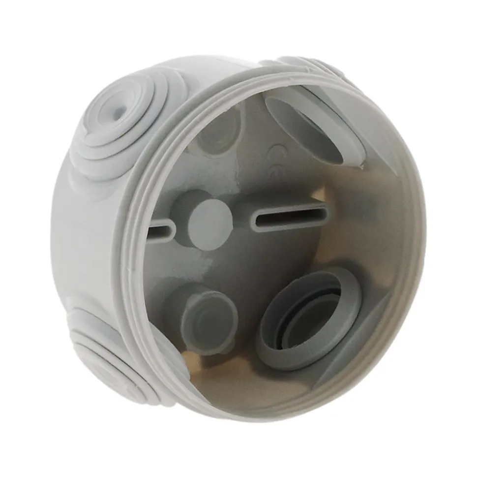 10 Boîte dérivation IP55 diamètre 70x35mm Zenitech