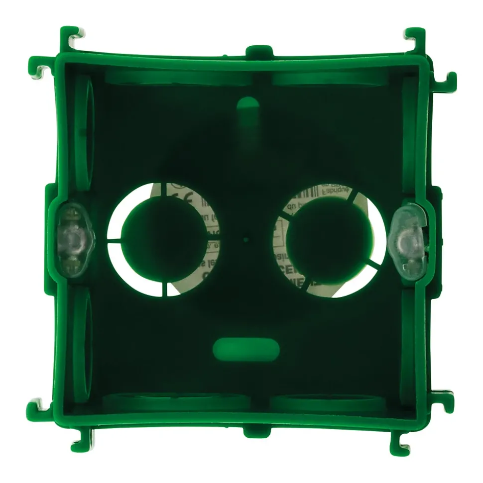 Boîte maçonnerie 75x75mm + vis - Zenitech