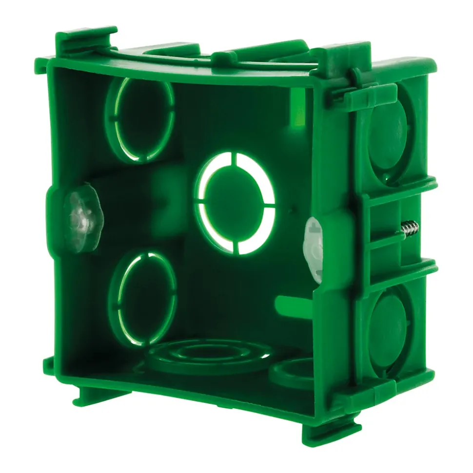 Boîte maçonnerie 75x75mm + vis - Zenitech