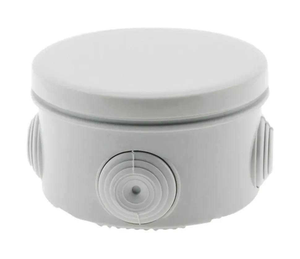 3 boîtes dérivation IP55 diamètre 80x40mm Zenitech
