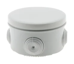 Boîte étanche diamètre 80x45mm IP55 - Gris - Zenitech