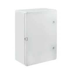 Boîtier hermétique ABS avec plaque de montage galvanisée et système de verrouillage sécurisé - H 50 x L 35 P 19 cm
