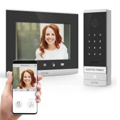 Boîtier pour montage encastré du visiophone Extel Wave (720313) et Extel Connect 2 (référence 720324) - Extel - 720322