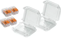 2 boîtiers de connexion 2E IPX8 Wago Zenitech