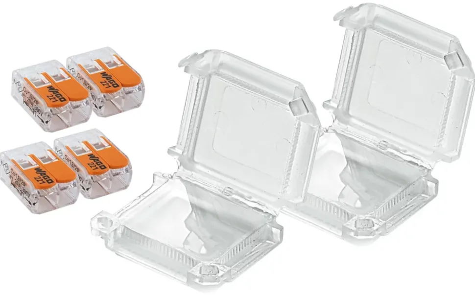 2 boîtiers de connexion 2E IPX8 Wago Zenitech