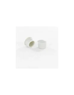 Bouchon Diamètre du corps 10 Diamètre de tête: 13 Longueur sous tête 6.7 Nylon RAL9010 blanc pur - 100 pièces