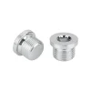 Bouchon Hexagonal creux à collerette Clé de 6 HC6 Inox A2 M12X15 Pas de 150 - 50 pièces