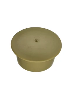 Bouchon Lisse 25X32 LG13 Nylon RAL1020 - 30 pièces