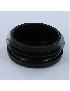 Bouchon rond pour tube Diamètre Extèrieur 18 Intérieur 14-16 nylon noir - 30 pièces