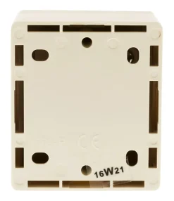 Bouton poussoir 10A saillie - blanc - Beijing - Zenitech