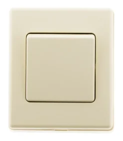 Bouton poussoir 10A saillie - blanc - Beijing - Zenitech