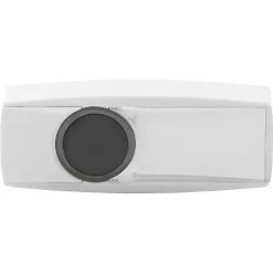 Bouton poussoir de sonnette sans fil blanc 200 m
