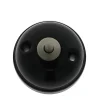 Bouton poussoir en saillie Fontini Garby Porcelaine noire