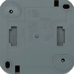 Bouton poussoir étanche en saillie Jacobsen Malinn gris complet