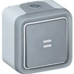 Bouton-poussoir étanche PLEXO 10A - LEGRAND - 069722