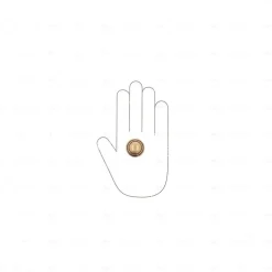 Boutons pour meubles en zamac Diamètre 30 Florence antique
