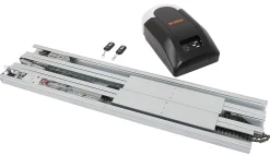 Boxer Ouvre-porte de garage 800N avec télécommande, éclairage LED et arrêt automatique, portée 35 m