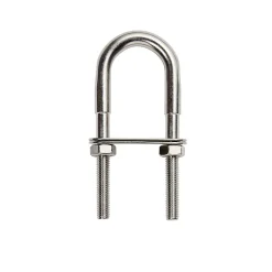 Bride de fixation en inox 37 mm Diall