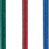 Bâton de colle pailletée pour décoration Ø7mm x 94mm, lot de 36 x 3 couleurs (rouge, bleu, vert)