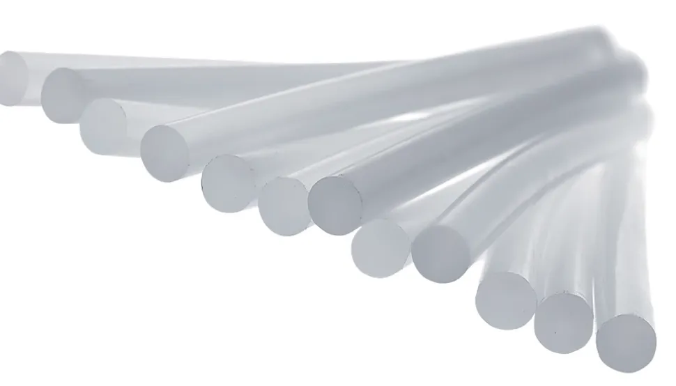 Bâton de colle transparente 190 mm Rapid, 16 pièces