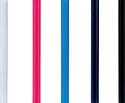 Bâtons de colle colorée pour décoration Ø7mm x 94mm, lot de 36 x 5 couleurs