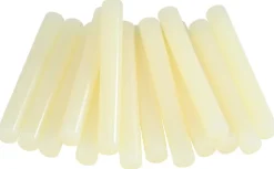 Bâtons de colle pour textiles & cuir Ø12mm x 94mm, lot de 14
