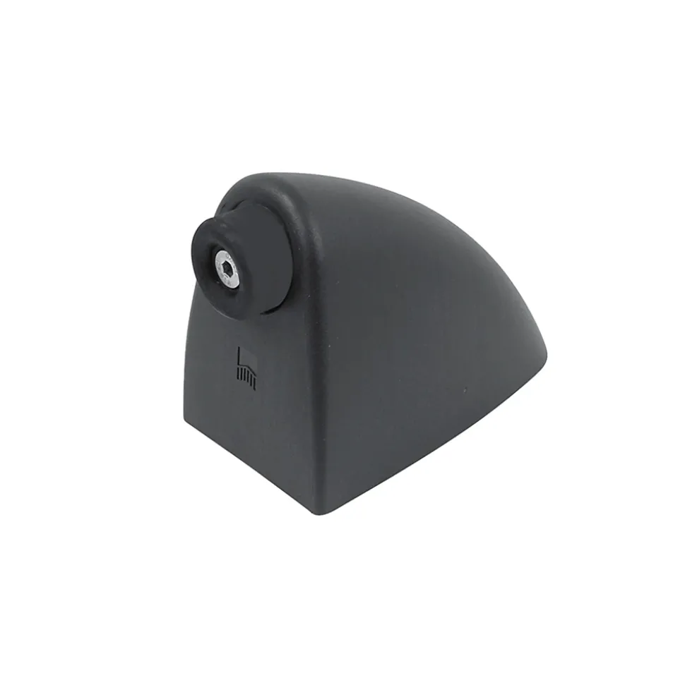 Butée de fin de course pour portail Afbat noir L.140 x l.70 H.92mm