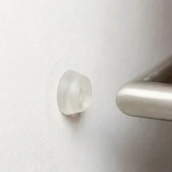 Butoir caoutchouc adhésif ø22 transparent