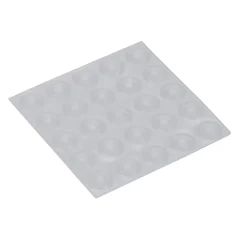 Butoir à coller Diall 8 mm x 25, transparent