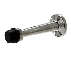 Butoir de porte long DIALL inox poli Ø3,2 x l.7,7 cm