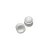 Cache Ecrou ou cache tête vis Tête hexagonale TH M22 nylon blanc Sur plat 32 - 10 pièces
