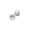 Cache Ecrou ou cache tête vis Tête hexagonale TH M27 nylon blanc Sur plat 42 - 100 pièces