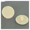 Cache tête Plastique Diamètre de tête: 15 DT 3 Longueur 4.5 RAL1015 ivoire clair - 100 pièces